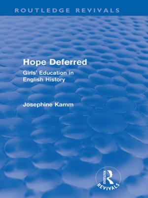 Cover of the book Hope Deferred (Routledge Revivals) by 