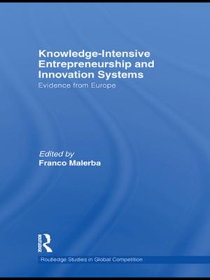 Cover of the book Knowledge Intensive Entrepreneurship and Innovation Systems by Marilyn Beker