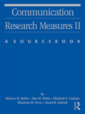 Cover of the book Communication Research Measures II by Tiffany Bergin