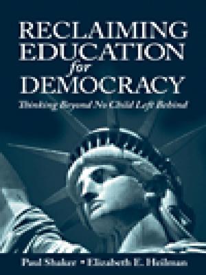 Book cover of Reclaiming Education for Democracy
