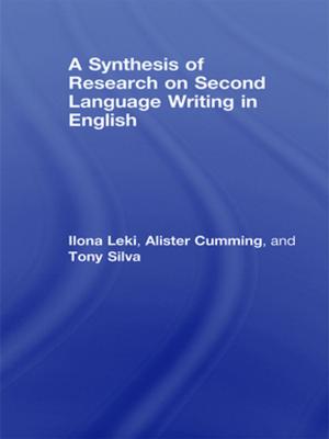 Cover of the book A Synthesis of Research on Second Language Writing in English by Anthony W. Johnson