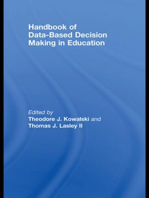 Cover of the book Handbook of Data-Based Decision Making in Education by Rebecca Schneider