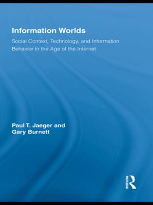 Cover of the book Information Worlds by David Pilgrim