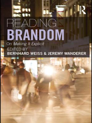 Cover of the book Reading Brandom by Stephanie T. Hoppe