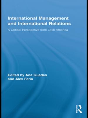 Cover of the book International Management and International Relations by Lida Fan