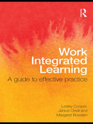 Cover of the book Work Integrated Learning by Linda Benson