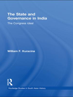 Cover of the book The State and Governance in India by Thomas Scharping