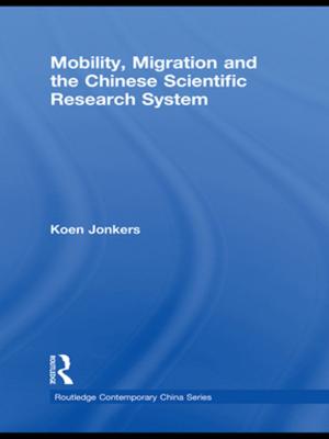 Cover of the book Mobility, Migration and the Chinese Scientific Research System by 