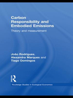 Cover of the book Carbon Responsibility and Embodied Emissions by Peter Munz