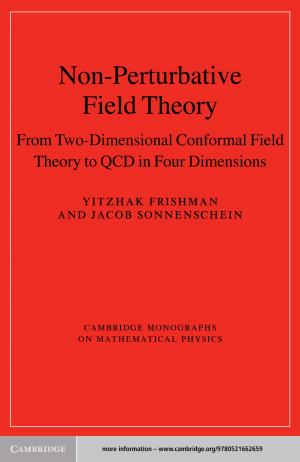 Cover of the book Non-Perturbative Field Theory by Joint Association of Classical Teachers