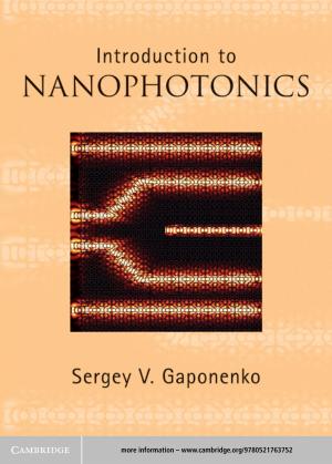 Cover of the book Introduction to Nanophotonics by Giuseppe Da Prato, Jerzy Zabczyk