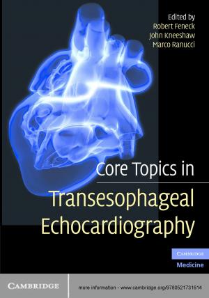 Cover of the book Core Topics in Transesophageal Echocardiography by David L. Clark, Nash N. Boutros, Mario F. Mendez
