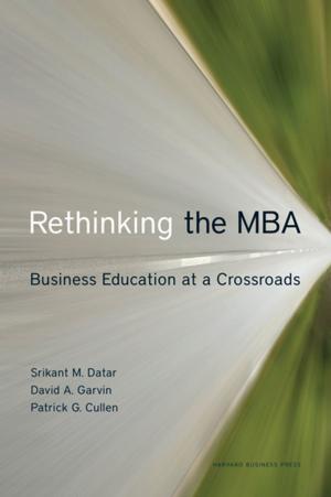 Cover of the book Rethinking the MBA by John Elkington, Pamela Hartigan