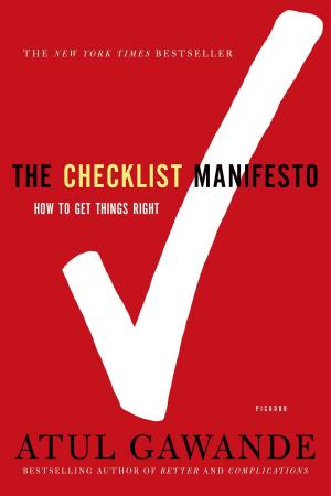 Book cover of The Checklist Manifesto
