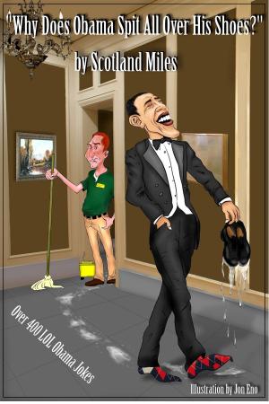 Cover of the book Why Does Obama Spit All Over His Shoes? Over 400 LOL Obama Jokes by Roni Askey-Doran