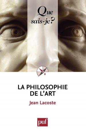 Cover of the book La philosophie de l'art by Stéphane Haber
