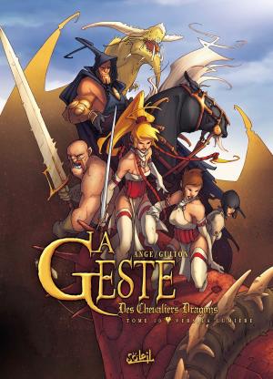Cover of the book La Geste des Chevaliers Dragons T10 by Christophe Arleston, Mélanÿn, Éric Hérenguel
