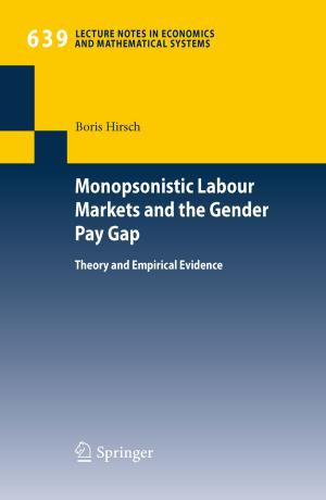 Cover of the book Monopsonistic Labour Markets and the Gender Pay Gap by Christof Schneck