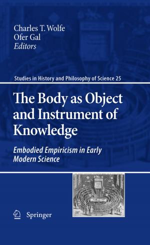 Cover of the book The Body as Object and Instrument of Knowledge by Carlos Hoevel