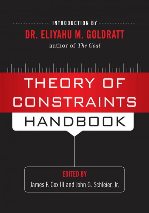 Cover of the book Theory of Constraints Handbook by James Cox III, John Schleier, McGraw-Hill Companies,Inc.