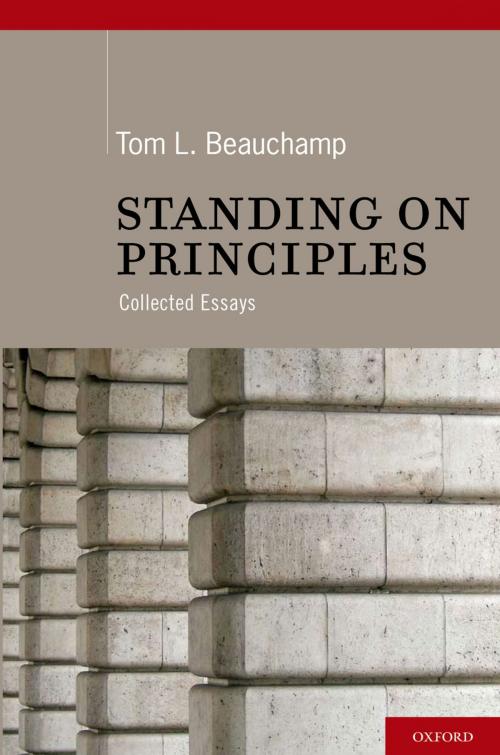 Cover of the book Standing on Principles by Tom L. Beauchamp, Oxford University Press