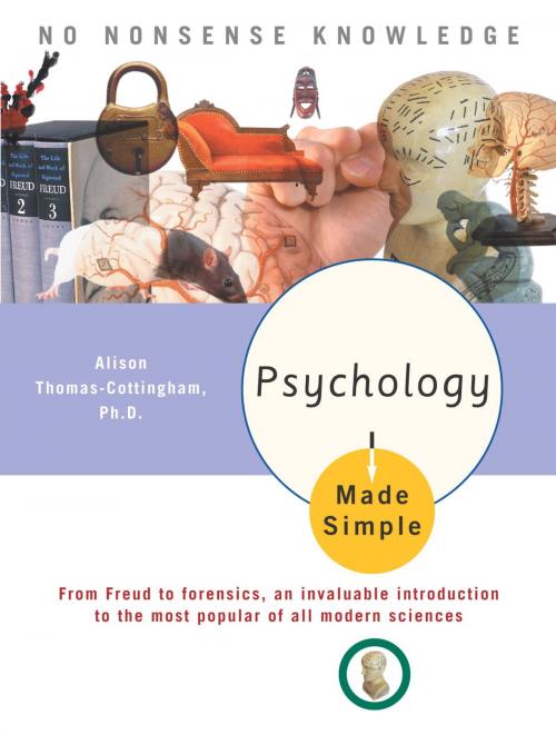 Cover of the book Psychology Made Simple by Alison Thomas-Cottingham, Ph.D., Crown/Archetype