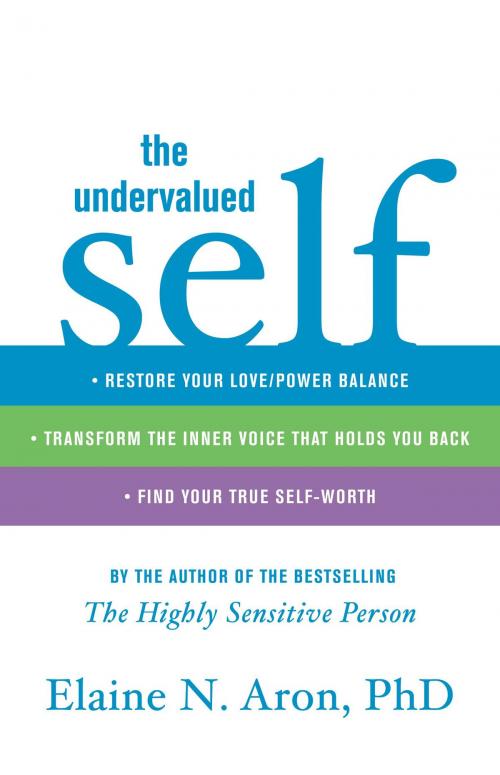 Cover of the book The Undervalued Self by Elaine N. Aron, Little, Brown and Company