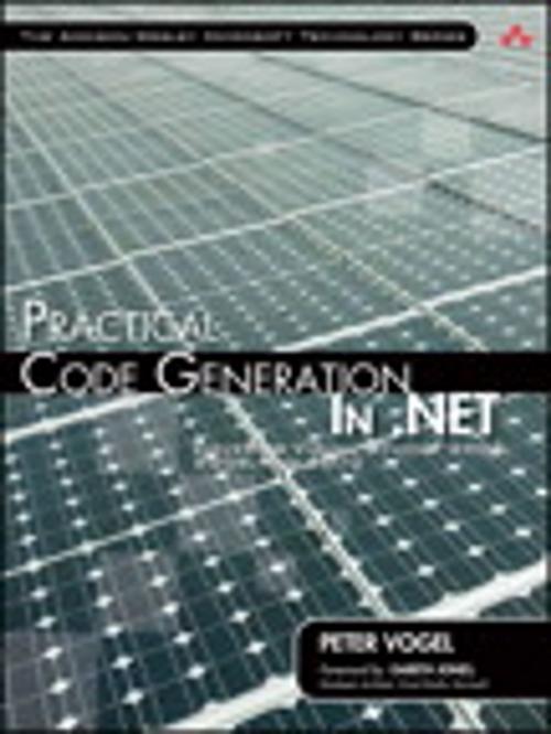 Cover of the book Practical Code Generation in .NET by Peter Vogel, Pearson Education
