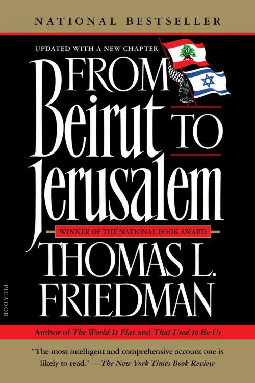Cover of the book From Beirut to Jerusalem by Thomas L. Friedman, Farrar, Straus and Giroux
