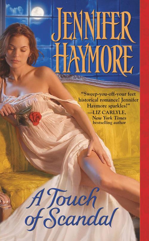 Cover of the book A Touch of Scandal by Jennifer Haymore, Grand Central Publishing