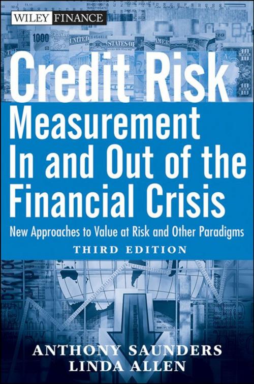 Cover of the book Credit Risk Management In and Out of the Financial Crisis by Anthony Saunders, Linda Allen, Wiley