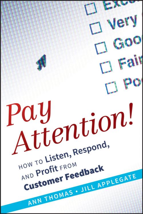 Cover of the book Pay Attention! by Ann Thomas, Jill Applegate, Wiley