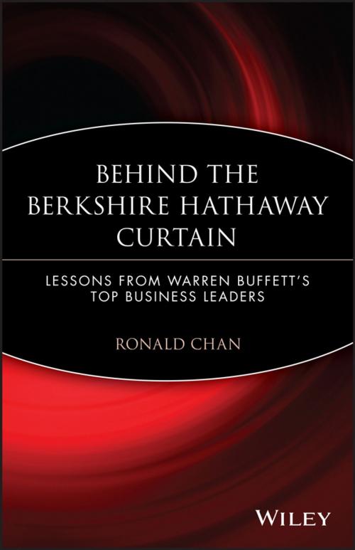 Cover of the book Behind the Berkshire Hathaway Curtain by Ronald Chan, Wiley