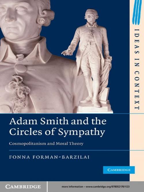 Cover of the book Adam Smith and the Circles of Sympathy by Fonna Forman-Barzilai, Cambridge University Press