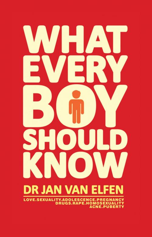 Cover of the book What every boy should know by Jan van Elfen, Tafelberg
