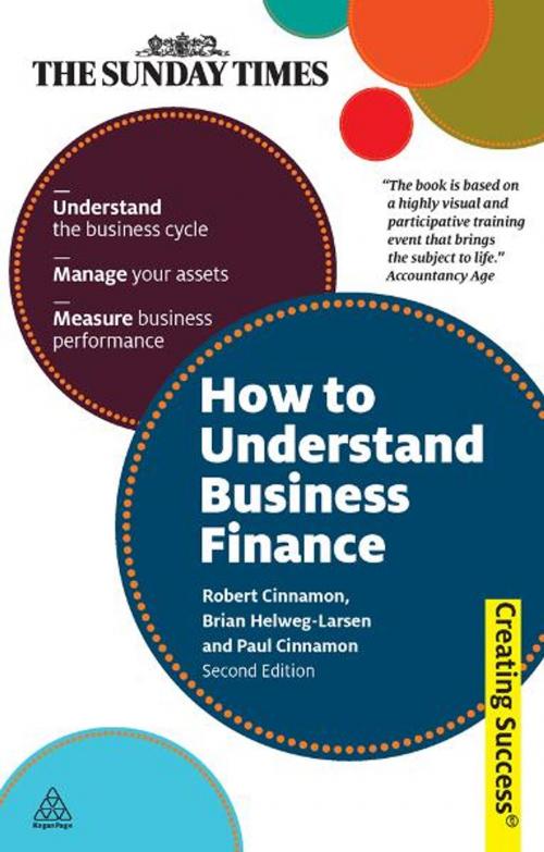 Cover of the book How to Understand Business Finance by Bob Cinnamon, Brian Helweg-Larsen, Kogan Page