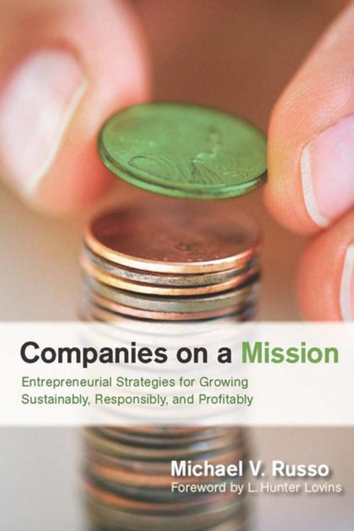 Cover of the book Companies on a Mission by Michael V. Russo, Stanford University Press