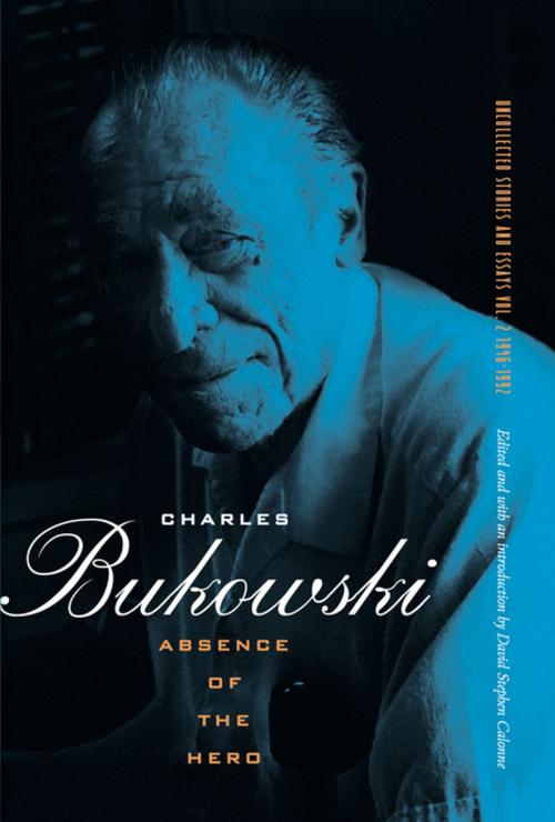 Cover of the book Absence of the Hero by Charles Bukowski, City Lights Publishers