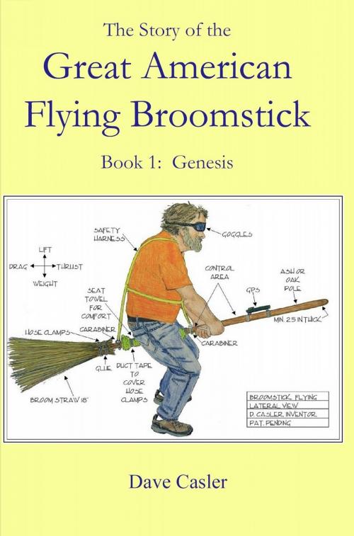 Cover of the book The Story of the Great American Flying Broomstick Book 1: Genesis by David Casler, David Casler
