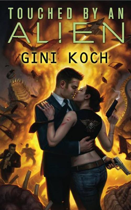 Cover of the book Touched by an Alien by Gini Koch, DAW