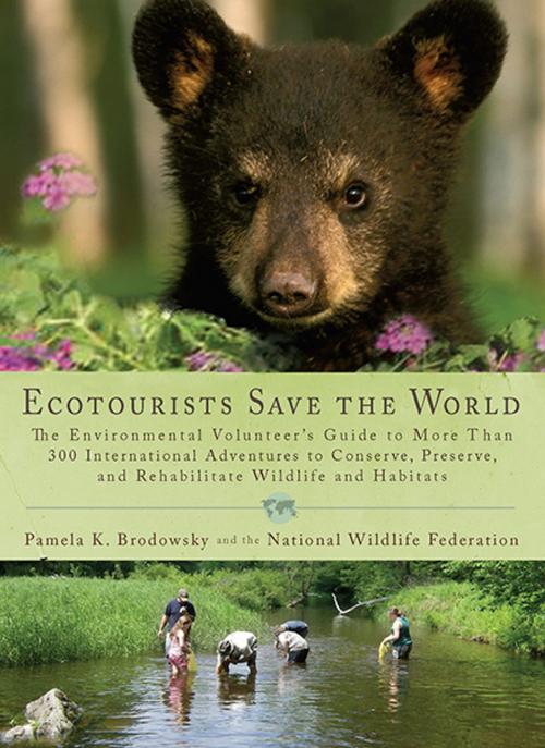 Cover of the book Ecotourists Save the World by Pamela K. Brodowsky, National Wildlife Federation, Penguin Publishing Group