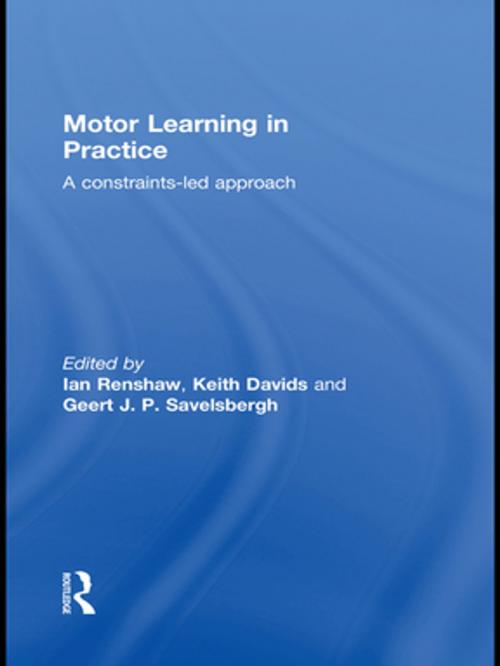 Cover of the book Motor Learning in Practice by , Taylor and Francis