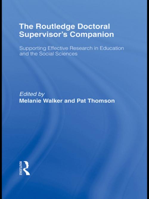 Cover of the book The Routledge Doctoral Supervisor's Companion by , Taylor and Francis