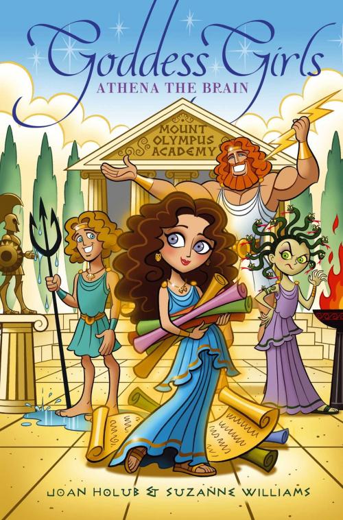 Cover of the book Athena the Brain by Joan Holub, Suzanne Williams, Aladdin