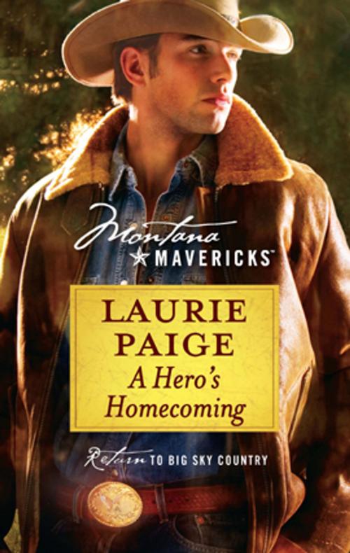 Cover of the book A Hero's Homecoming by Laurie Paige, Silhouette