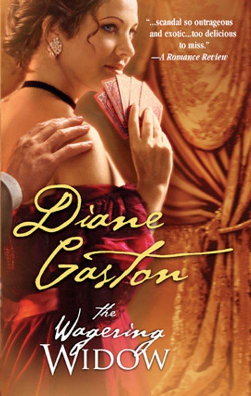 Cover of the book The Wagering Widow by Diane Gaston, Harlequin