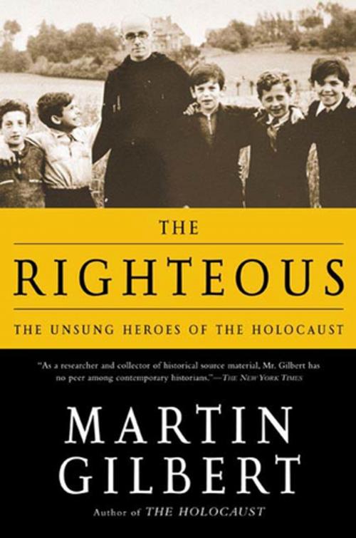Cover of the book The Righteous by Martin Gilbert, Henry Holt and Co.