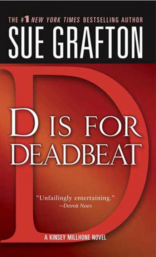 Cover of the book "D" is for Deadbeat by Sue Grafton, Henry Holt and Co.