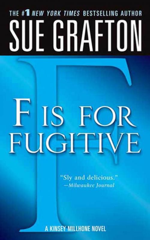 Cover of the book "F" is for Fugitive by Sue Grafton, Henry Holt and Co.
