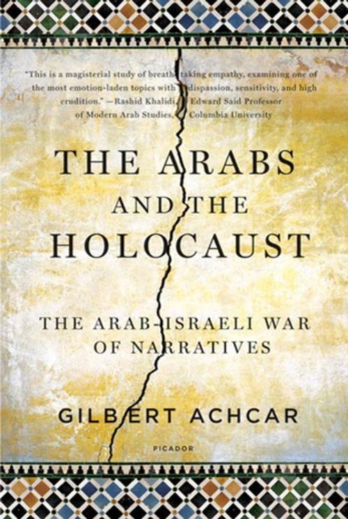 Cover of the book The Arabs and the Holocaust by Gilbert Achcar, Henry Holt and Co.
